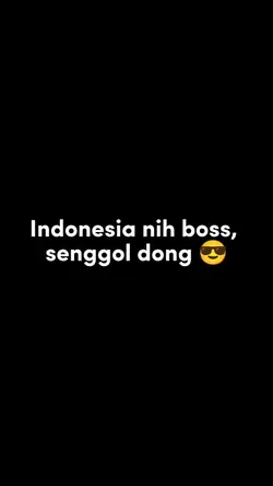 Indonesia Nih Boss