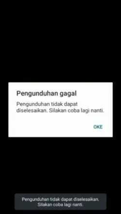 GAGAL UNDUH