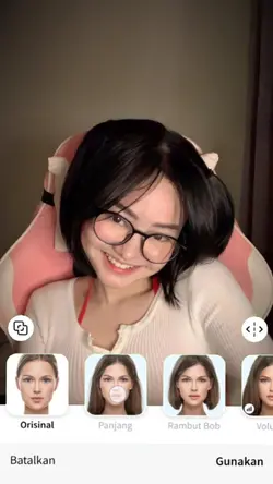 Trend faceapp Rambut