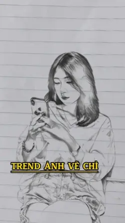 Trend Ảnh Vẽ Chì