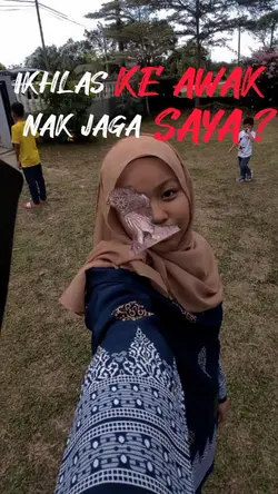 ikhlas ke?