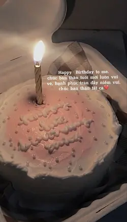 happy birthday to me