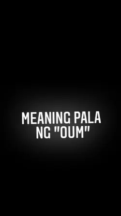 MeaningOumFYPLove
