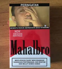 Foto bungkus rokok