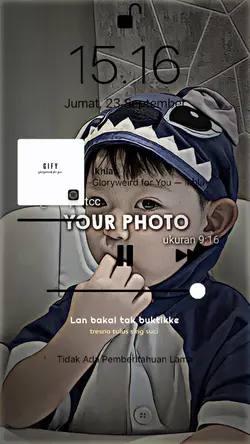 Bingkai kunci IPhone