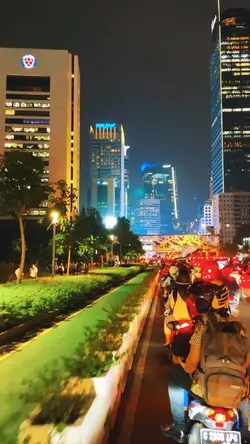 Jakarta Night Street