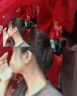 hair..