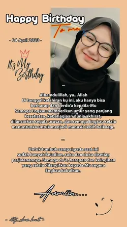 happy b'day to me