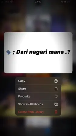 Dari negeri mana