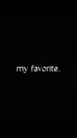 My Favorite