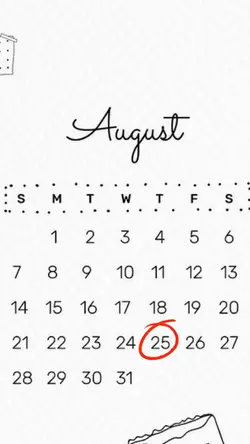 25 Agustus 2022🎂
