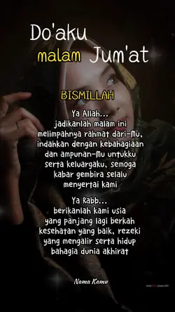 Doa malam Jumat 