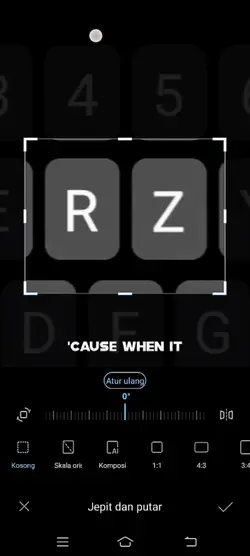 Vers R & Z.