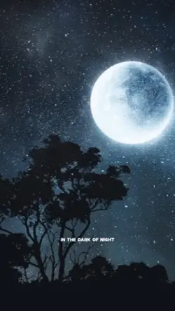 in the dark of night