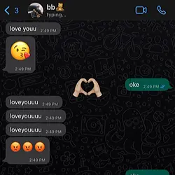 ss chat lucu