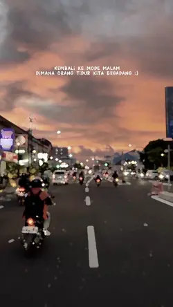 Kembali kemode malam