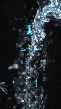 Water bender effect