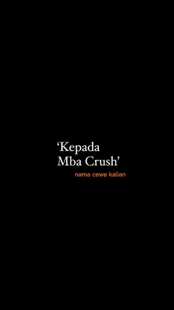 VERSI MBA CRUSH