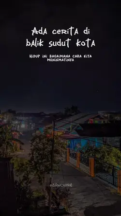 Di balik sudut kota 