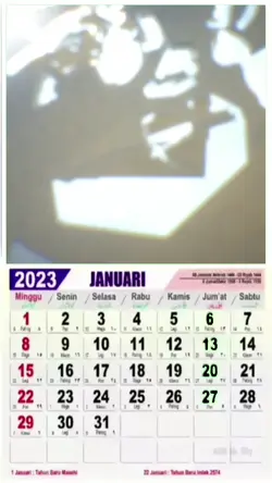 Kalender Tahun 2023