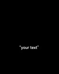 change text