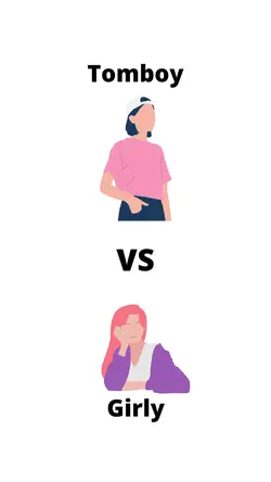 tomboy vs girly
