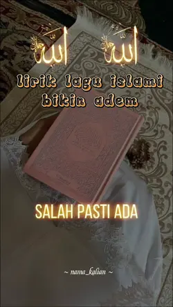 lirik lagu islami