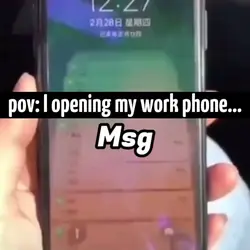 my work phone..
