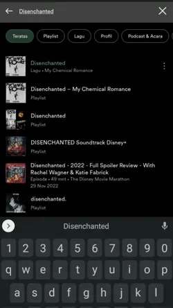 Disenchanted Spotify