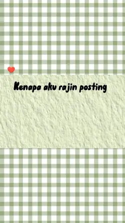 Rajin Posting