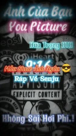 Mẫu Show Ảnh Ngầu