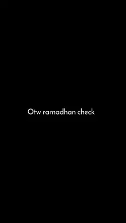 otw ramadhan check
