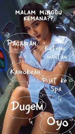 Malam minggu kemana?