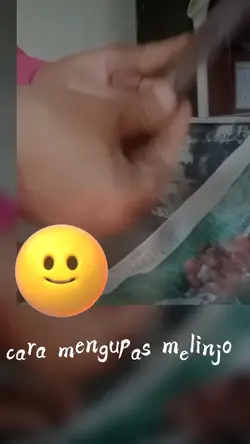 cara ngupas mlinjo