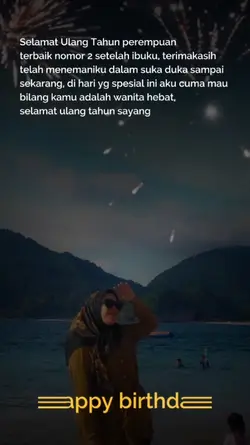 Selamat Ultah Sayang