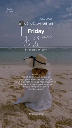 Fridayy 01 July