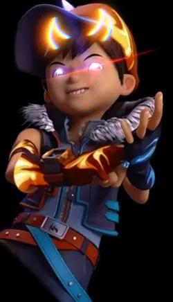 mata laser boboboy