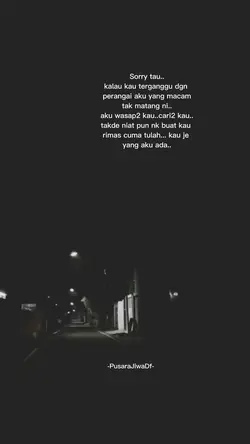 cuma kau yg aku ada