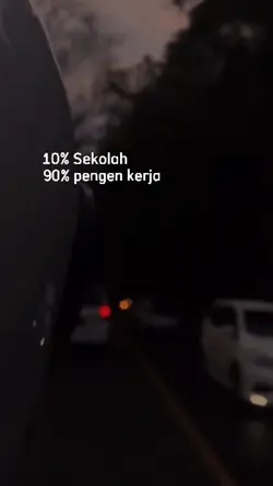90% pengen kerja 