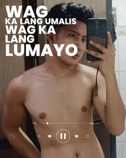 Wag ka lang umalis