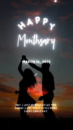#HappyMonthsary
