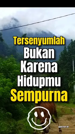 Tersenyumlah