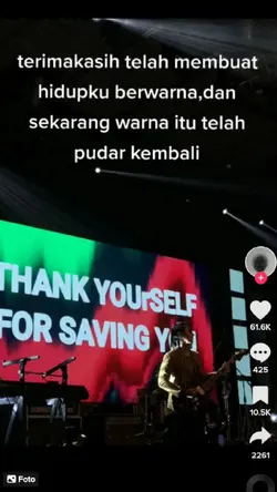 telah pudar kembali 