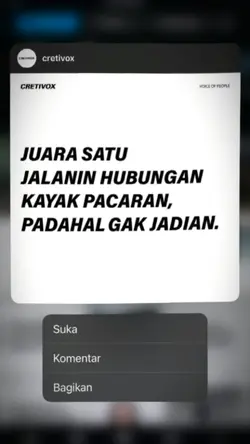 #hubungantanpastatus