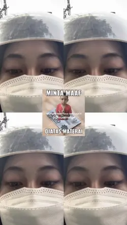 Minta maaf di atas