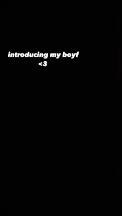 introducing my boyf