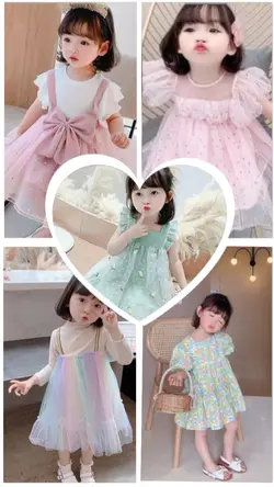Collage ảnh bé 