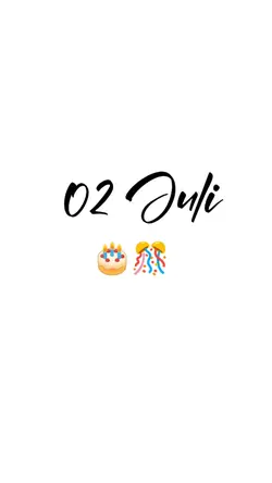 hbd 02 juli