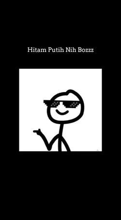 Hitam Putih Estetik 