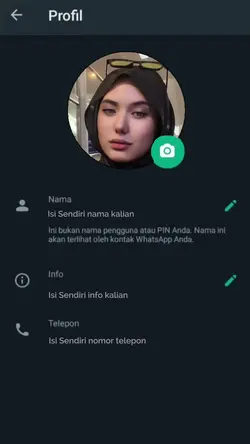Trend PP WA bergerak